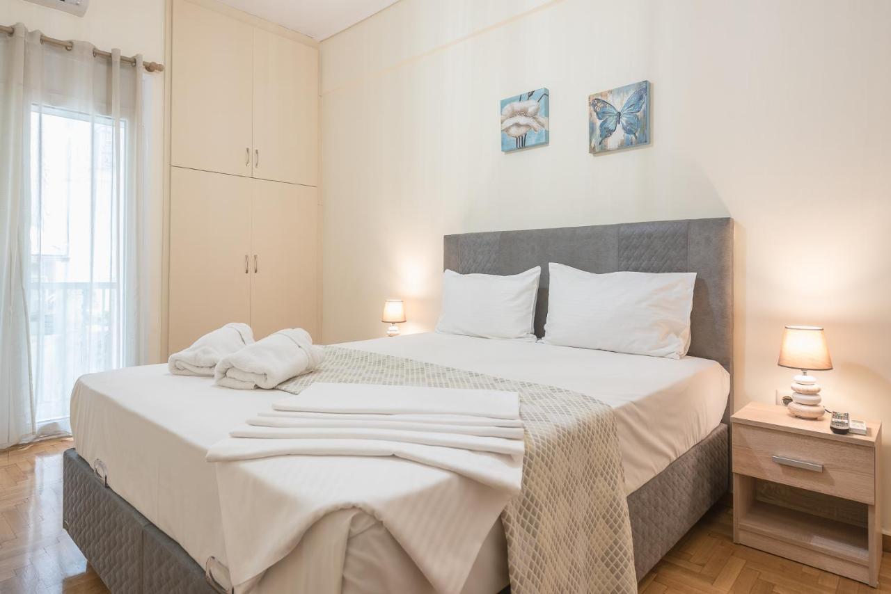 Elegant Home In Quiet Street By Cloudkeys Athen Eksteriør billede